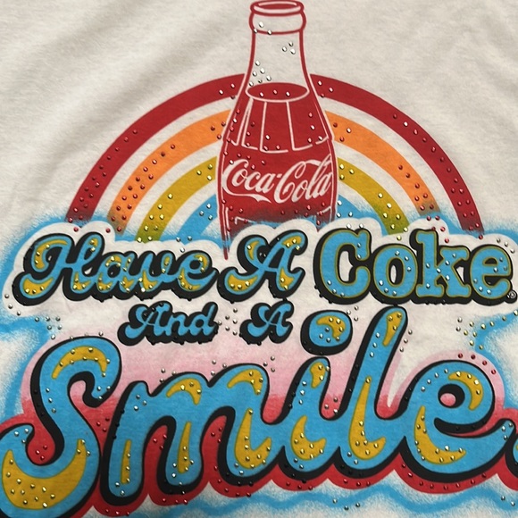 Coca Cola graphic short sleeve T - Picture 2 of 3